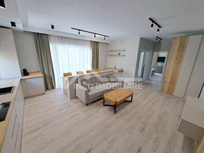 Apartament cu 2 camere, finisat mobilat modern, parcare, Buna Ziua