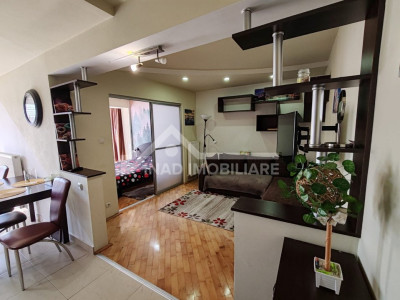 Apartament cu 2 dormitoare+living cu bucatarie, parcare, Str.Buna Ziua