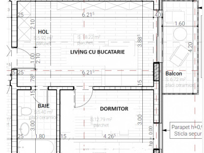 Apartament cu 2 camere, constructie noua, Marasti zona Intre Lacuri