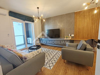 Apartament 2 camere, mobilat si utilat modern, 2 parcari, Calea Turzii
