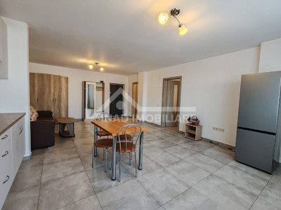 Apartament cu 2 camere, finisat  si mobilat, parcare, Zona Pod Ira