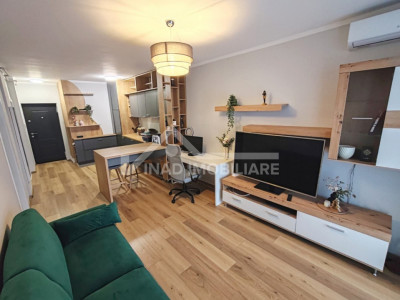 Apartament cu 2 camere, mobilat si utilat modern, parcare, Buna Ziua