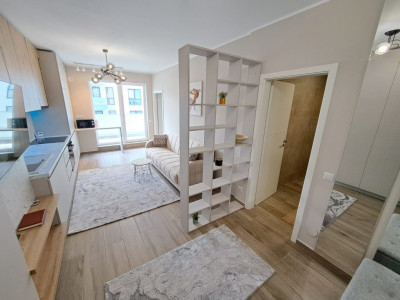 Apartament 2 camere mobilat modern, parcare, Andrei Muresanu Sud
