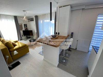 Apartament 2 camere, mobilat si utilat modern, parcare, zona Europa
