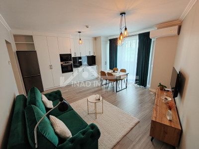  Apartament cu 2 camere, mobilat si utilat, parcare, Str.Traian Vuia